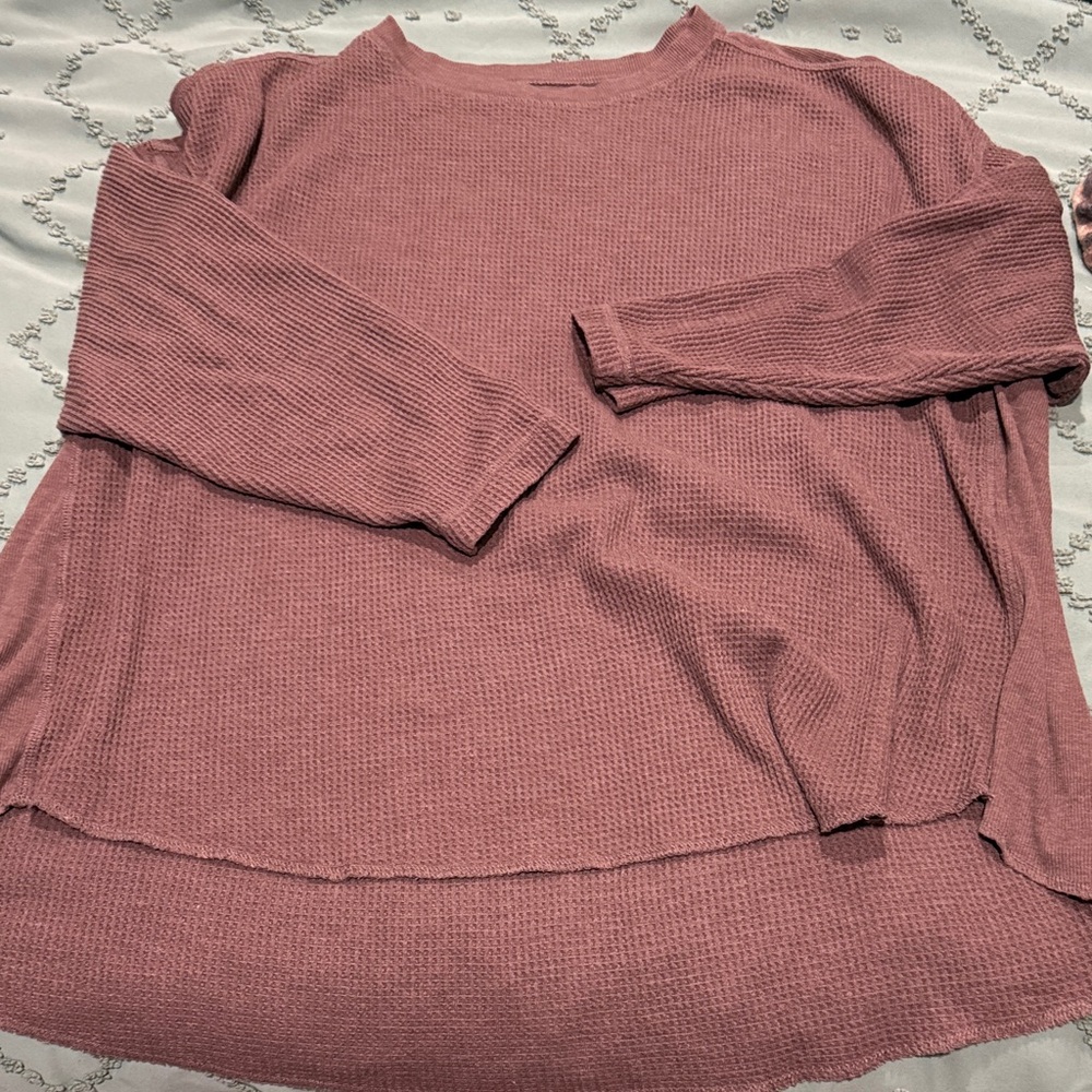 Terra & Sky Women's Long Sleeve Top - Pink
